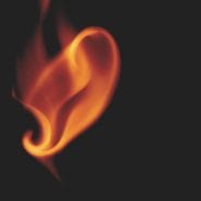 Ear shaped flame image by Marek Piwnicki