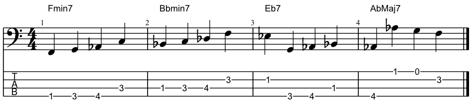 Example Walking Line Movement #2: Scalar Movement