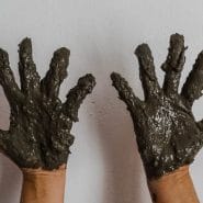 Bass fills for Beginners - Image of cement hands by Romina BM