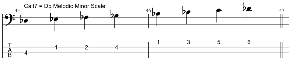 Altered Sound, or Diminished Whole-Tone Sound