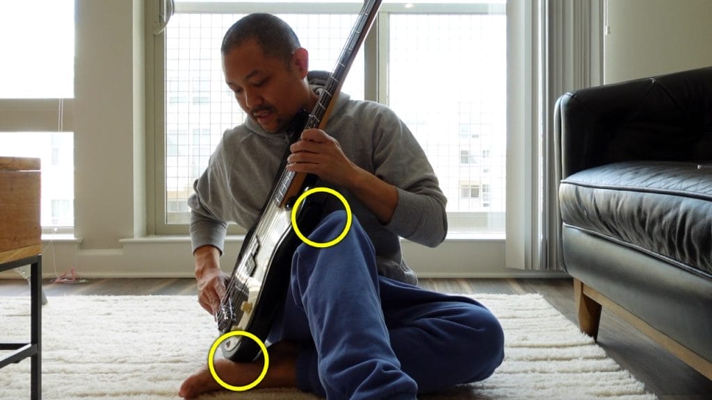 Sitar sitting position secret