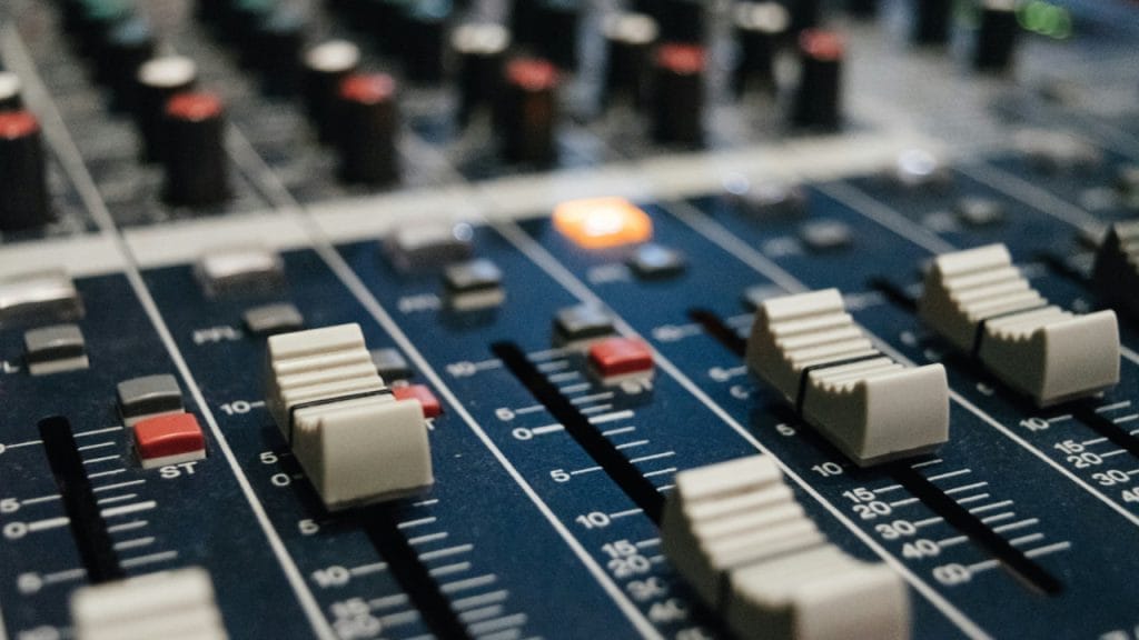 Image of mixing board by Alexey Ruban