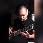 Posido Vega playing the bass at 2AM
