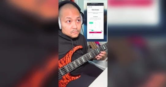 Practicing over tone drones