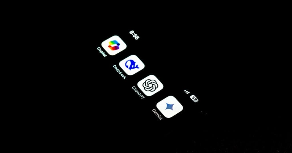 App icons of various AI apps - Image by Saradasish Pradhan