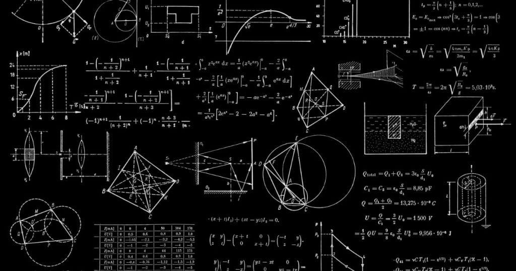 Complicated explanations and formulas on a board - Image by Dan Cristian